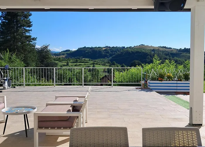 לינה וארוחת בוקר Terrazzaponente Monte San Pietro